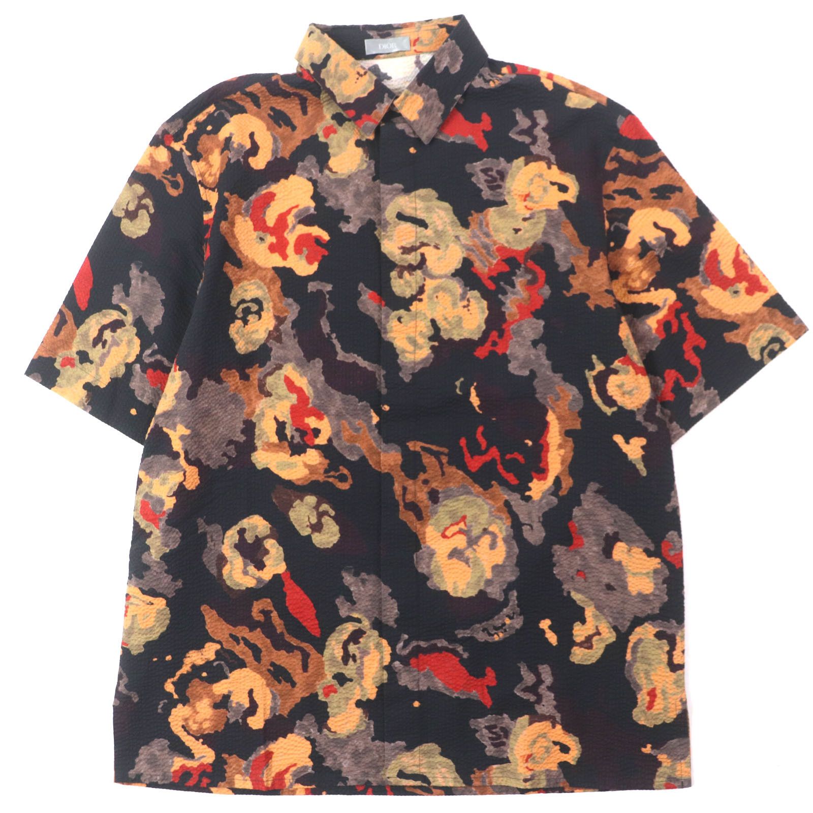 Dior Dior Dior DUNCAN GRANT AND CHARLESTON Seersucker Cotton Shirt Cotton Dress Shirt 193C545A5792 Size ONE SIZE - 1 Thumbnail