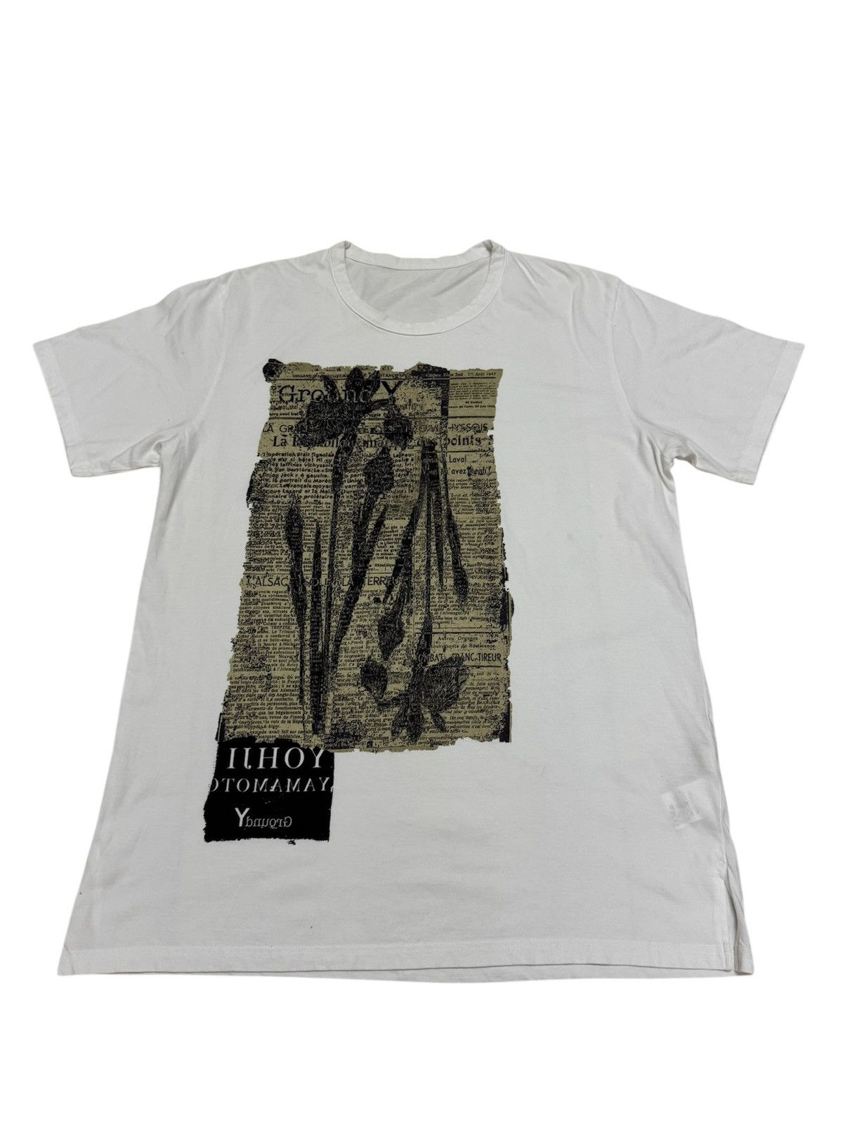 Ground Y Ground Y Yohji Yamamoto Tshirt Size US L / EU 52-54 / 3 - 1 Thumbnail