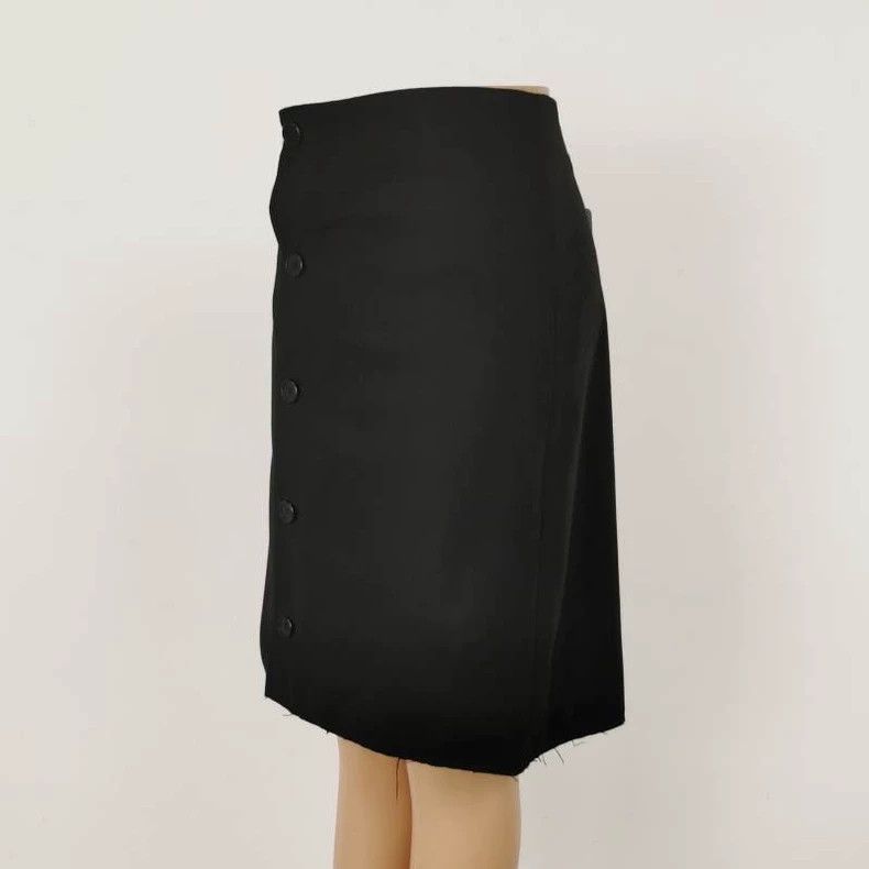Givenchy Givenchy Wool solid color button-down half skirt size 48/5 Size L / US 10 / IT 46 - 9 Thumbnail