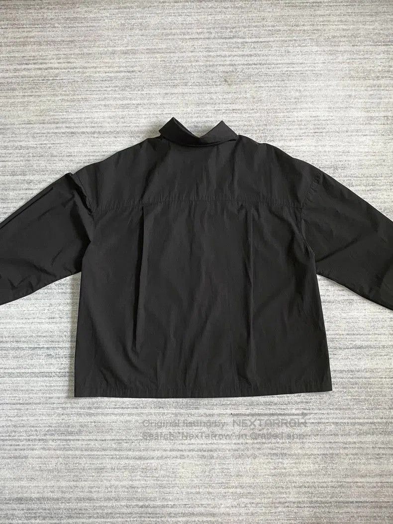 Hyein Seo Black Pocket Shirt with Concealed Buttons. Size US M / EU 48-50 / 2 - 2 Thumbnail