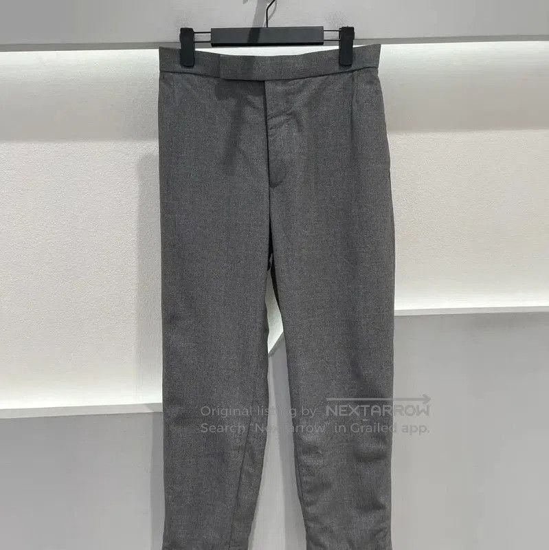 Thom Browne Thom Browne Gray Casual Pants for Men . Size US 32 / EU 48 - 1 Thumbnail