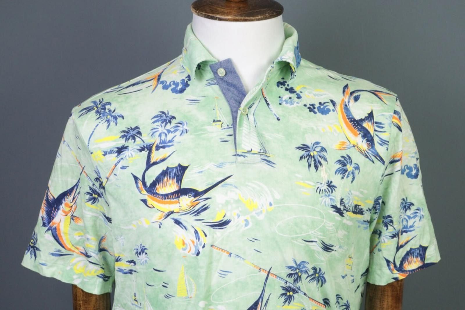 Polo Ralph Lauren Polo Ralph Lauren Classic Fit Green See Polo Shirt Size M Size US M / EU 48-50 / 2 - 2 Thumbnail