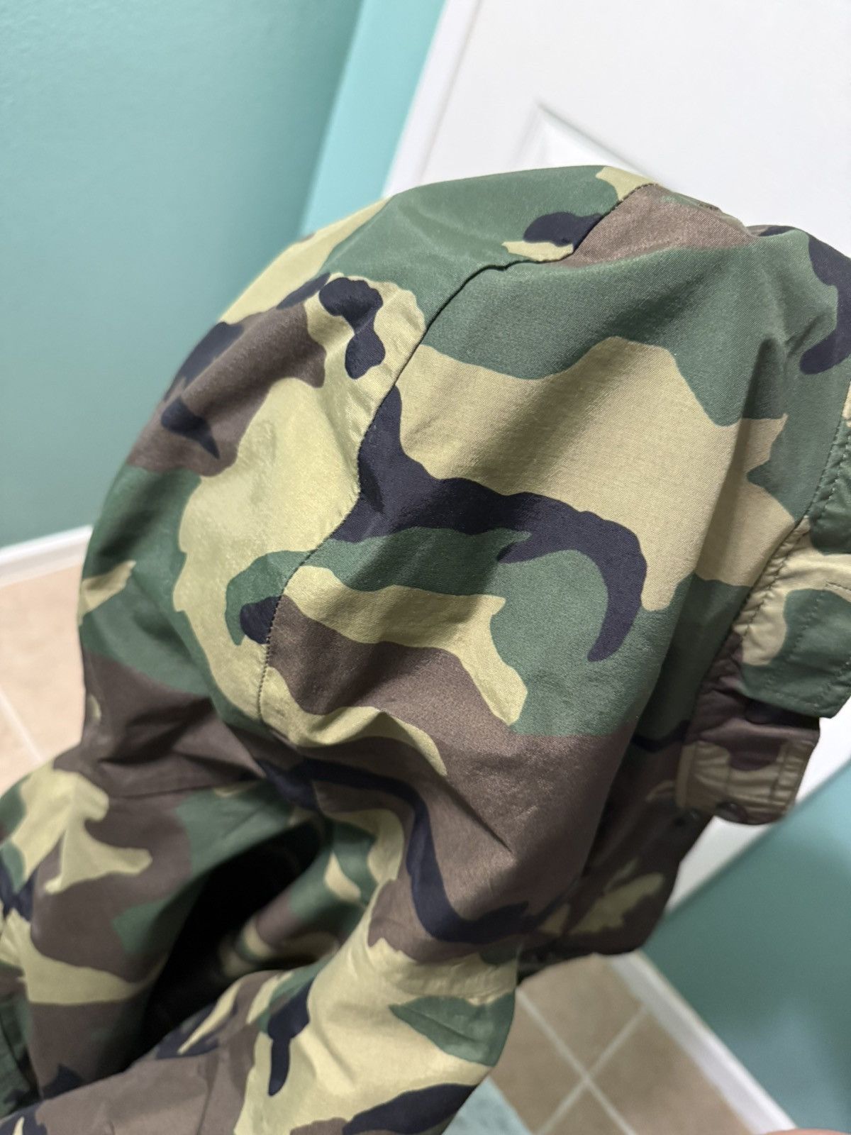 Other USGI Cold Wet Weather Woodland Camo ECWCS Parka XL Long Size US XL / EU 56 / 4 - 18 Thumbnail