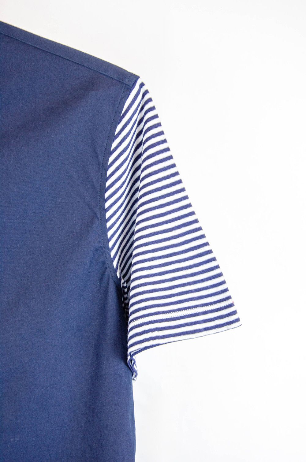 Viktor & Rolf Viktor & Rolf Panel Shirt Navy – Size IT48 Size 38R - 5 Thumbnail