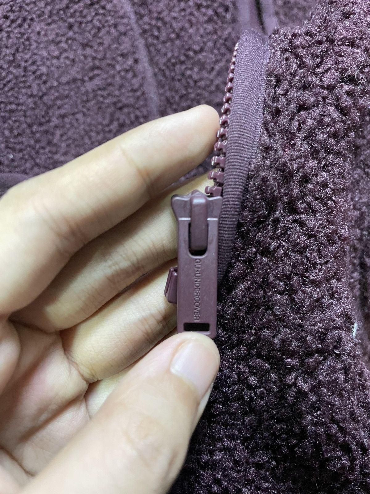 GU GU X Undercover Fleece Parka Jacket (37) Size US M / EU 48-50 / 2 - 10 Thumbnail