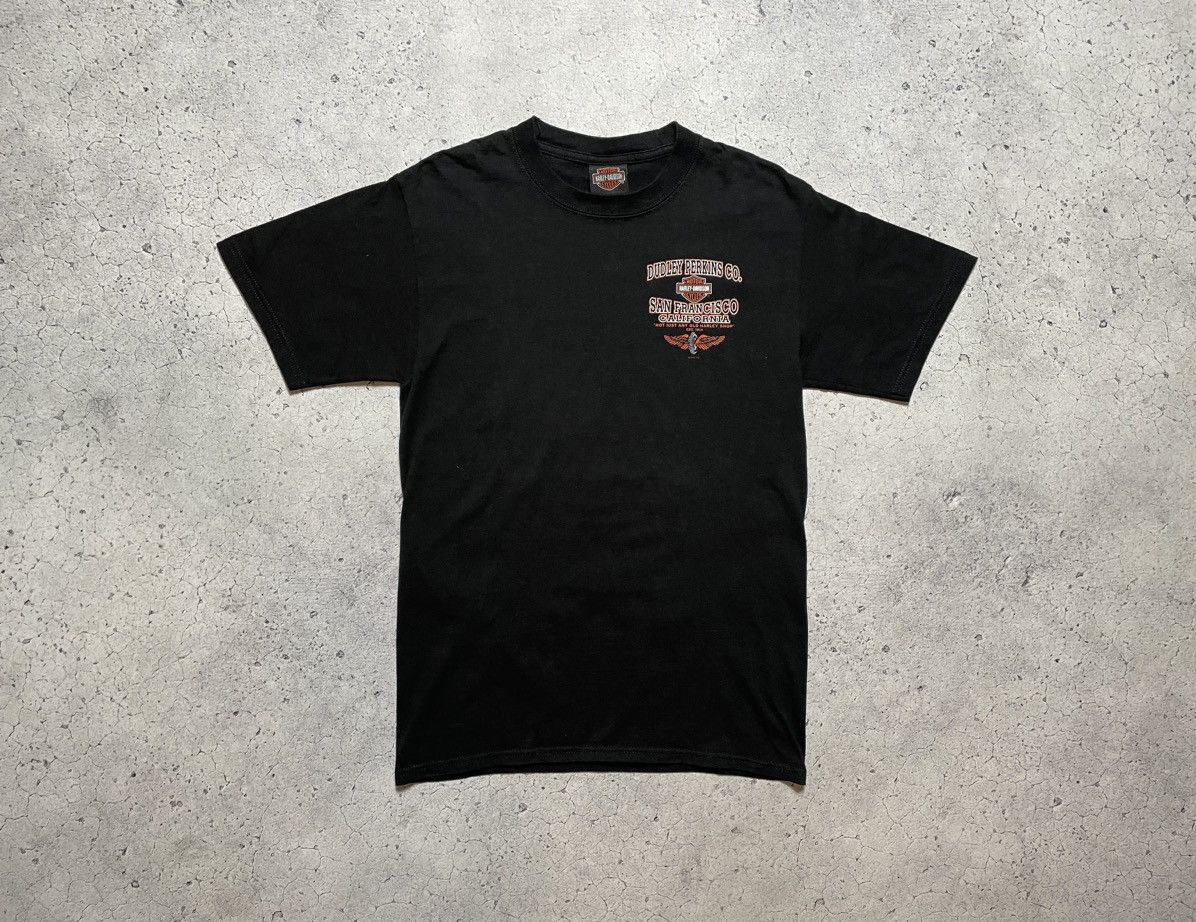 Harley Davidson × Vintage Vintage Harley Davidson Dudley Perkins CO T-Shirt 1999 Size US S / EU 44-46 / 1 - 2 Thumbnail