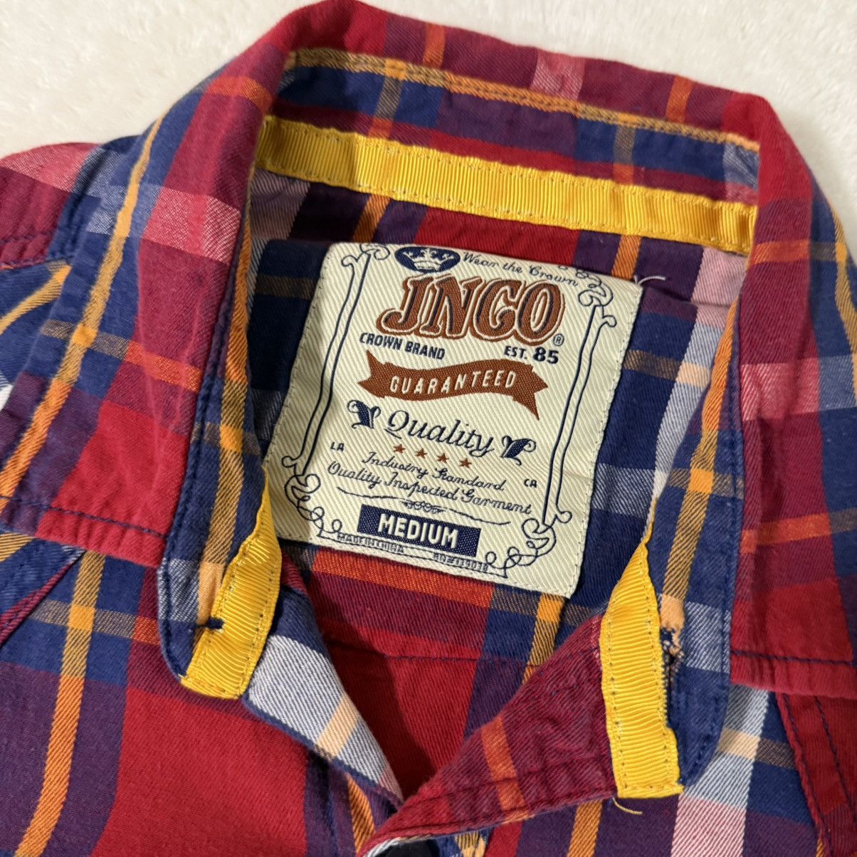 JNCO y2k Vintage JNCO Button Up Long Sleeve Shirt Size US M / EU 48-50 / 2 - 2 Thumbnail