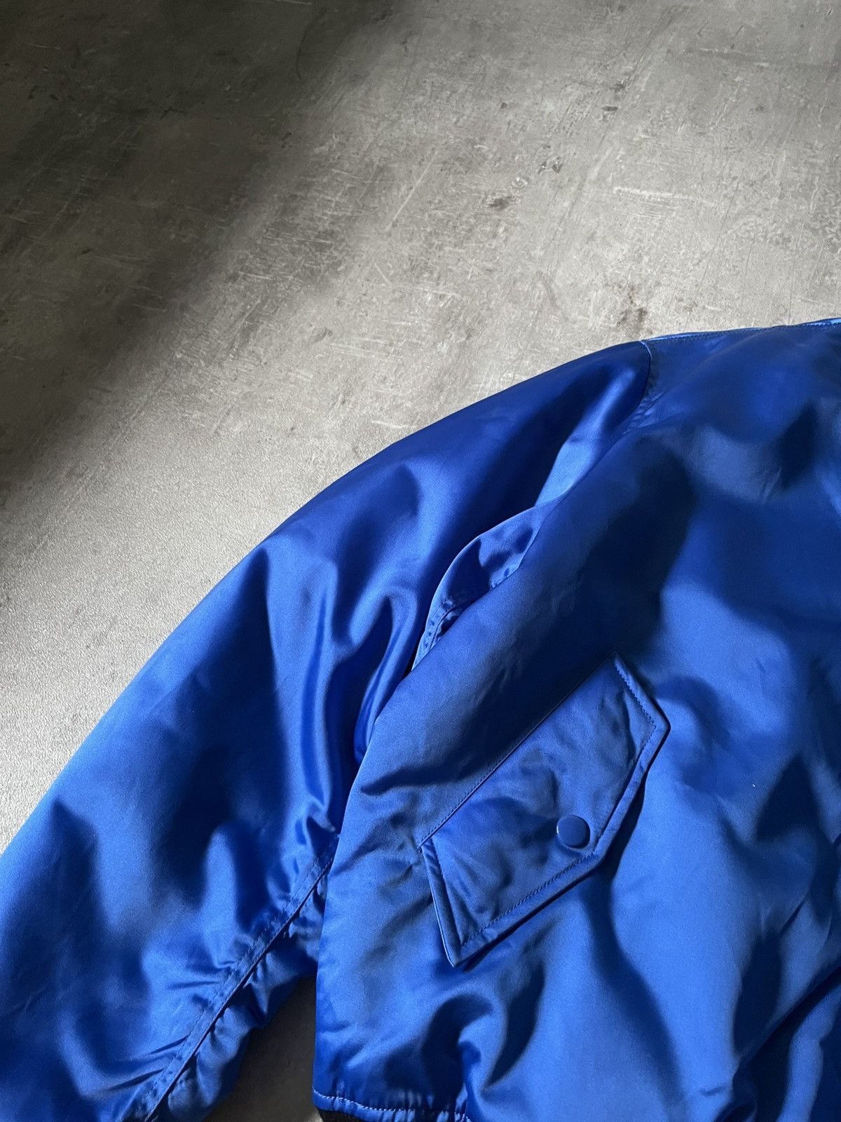 Balenciaga Balenciaga political campaign bomber jacket blue Size US M / EU 48-50 / 2 - 12 Thumbnail