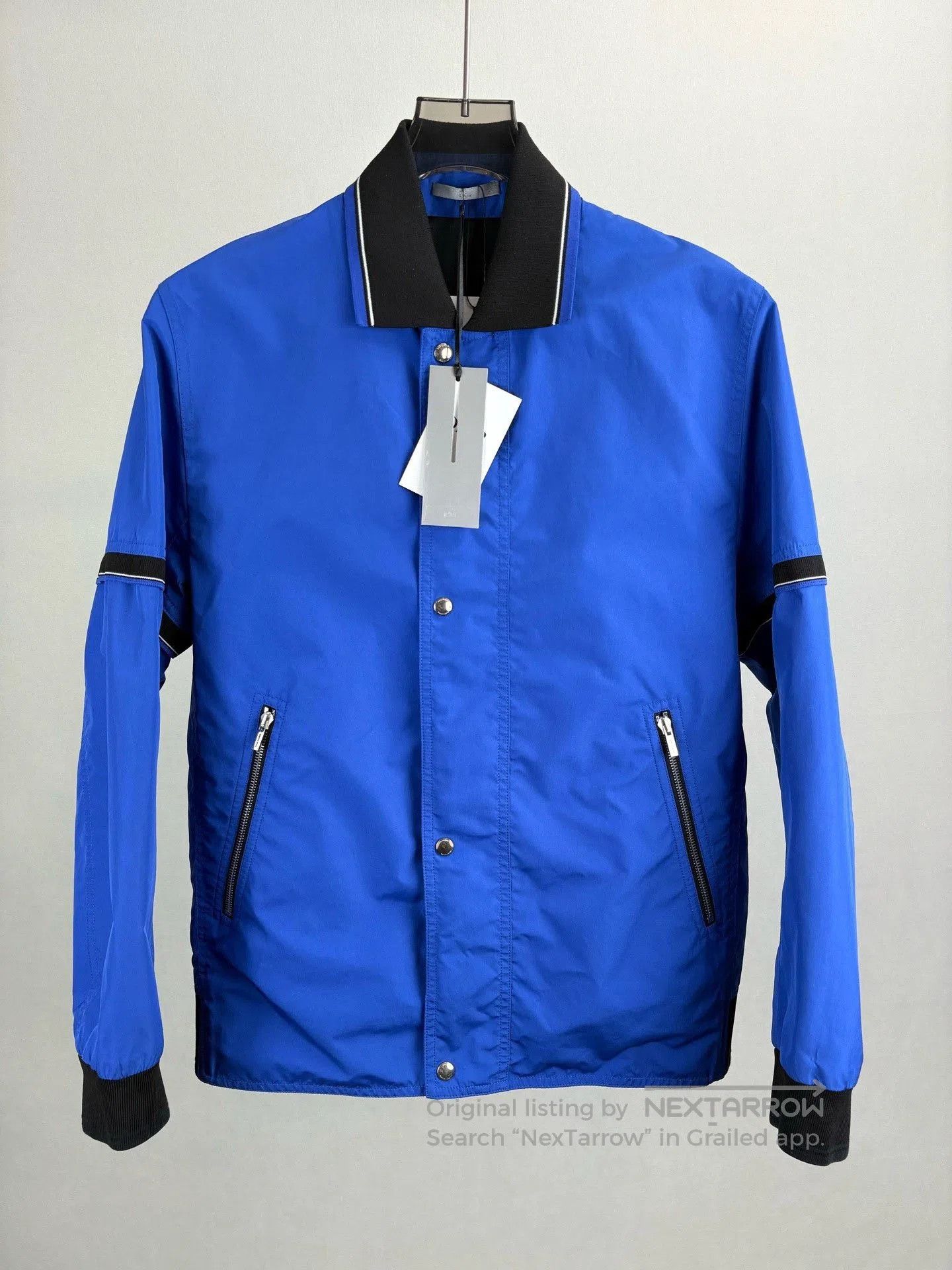 Dior DIOR Blue Aviator Jacket. Size US M / EU 48-50 / 2 - 1 Thumbnail