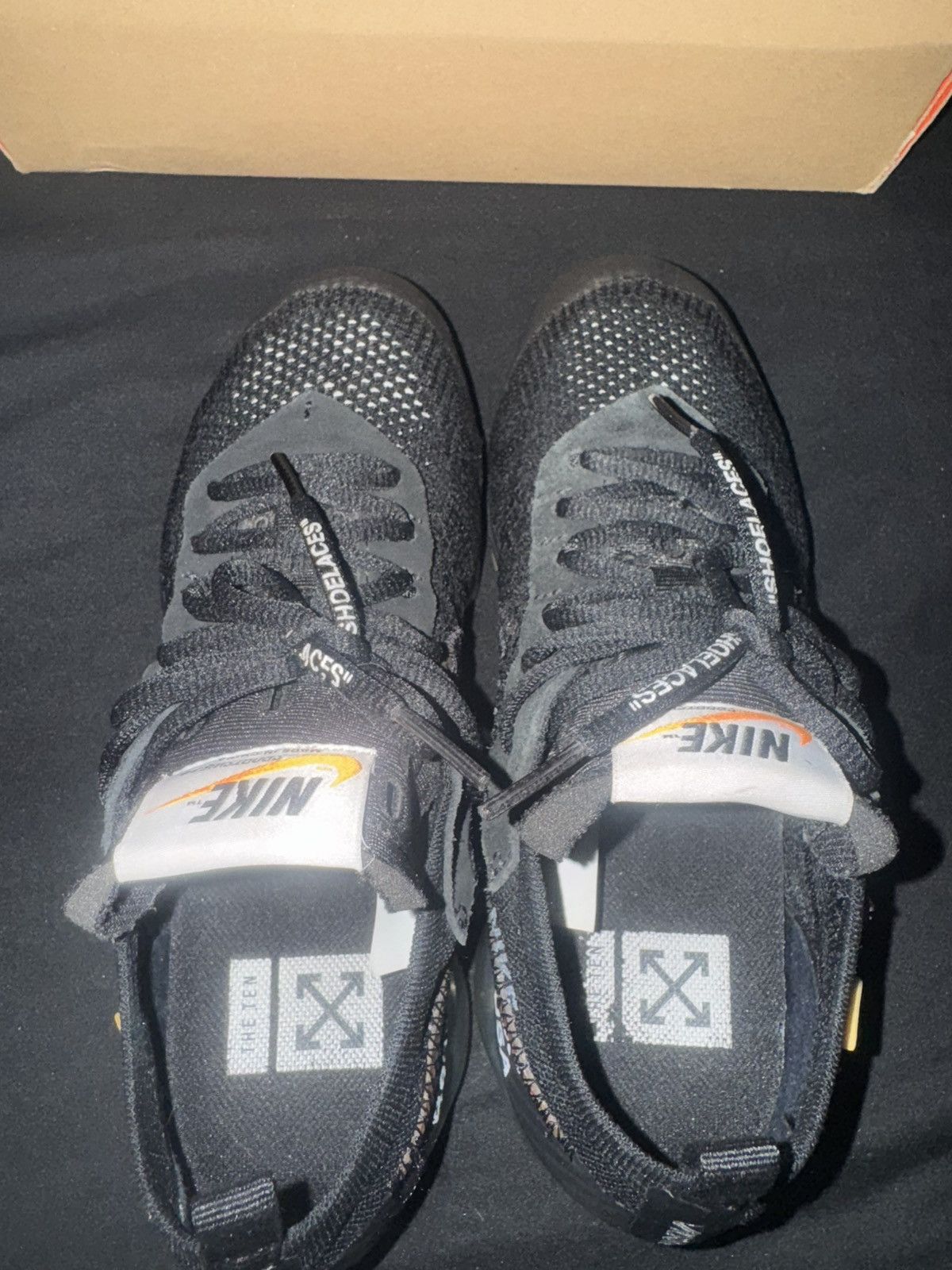 Nike × Off-White Nike Air Vapormax ‘Off-White Black’ Size 7.5M Size US 7.5 / EU 40-41 - 6 Thumbnail