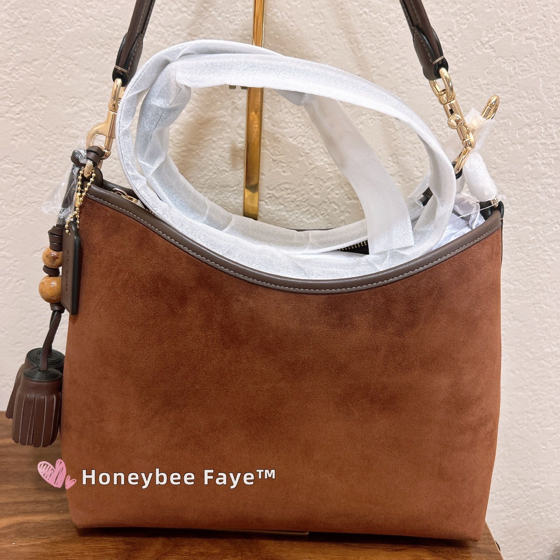 Coach Laurel Shoulder Bag With Tassels CCC75 Size ONE SIZE - 5 Thumbnail
