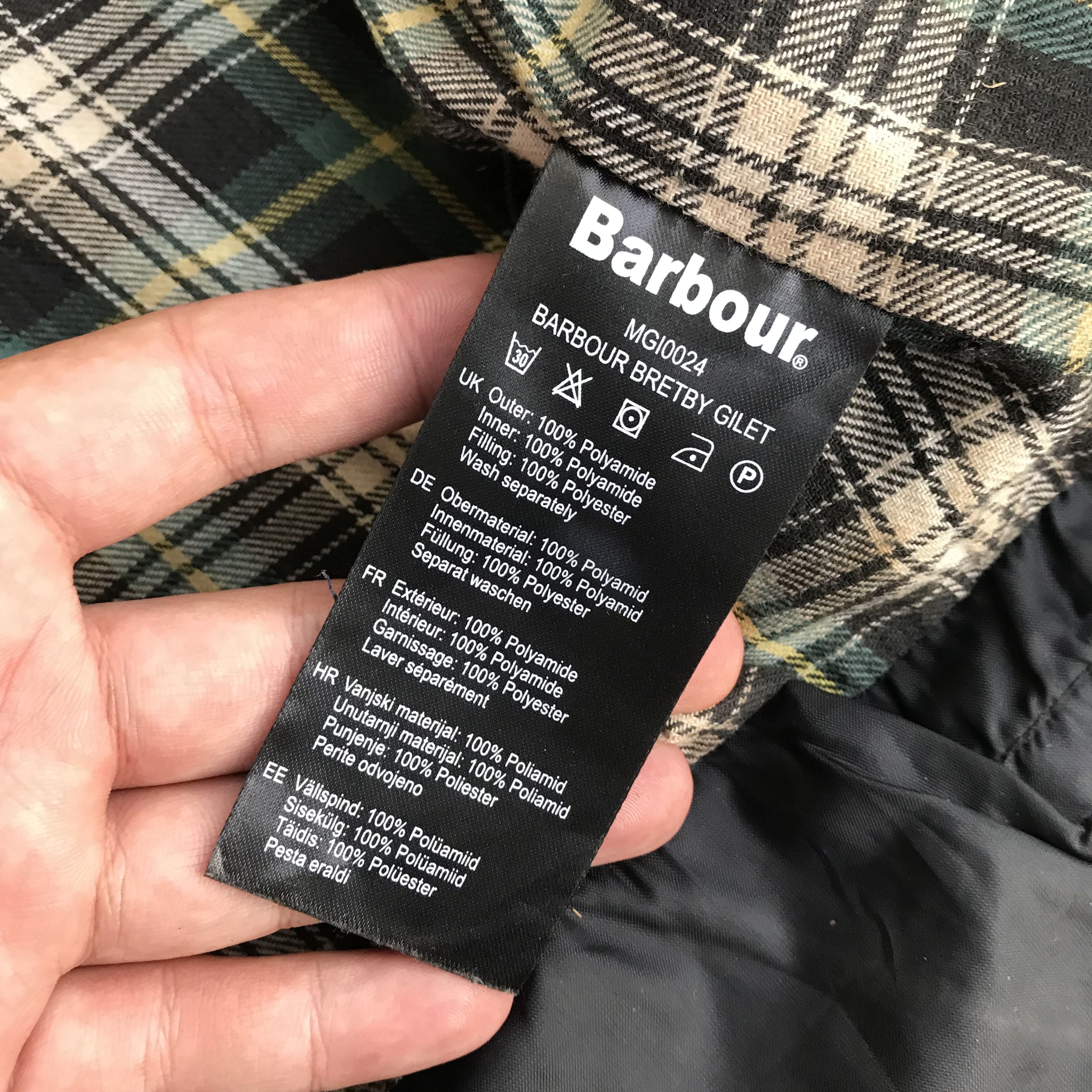 Barbour Barbour Fibredown Bretby Gillet Jacket MgI0024 Grey Waxed Size US L / EU 52-54 / 3 - 7 Thumbnail