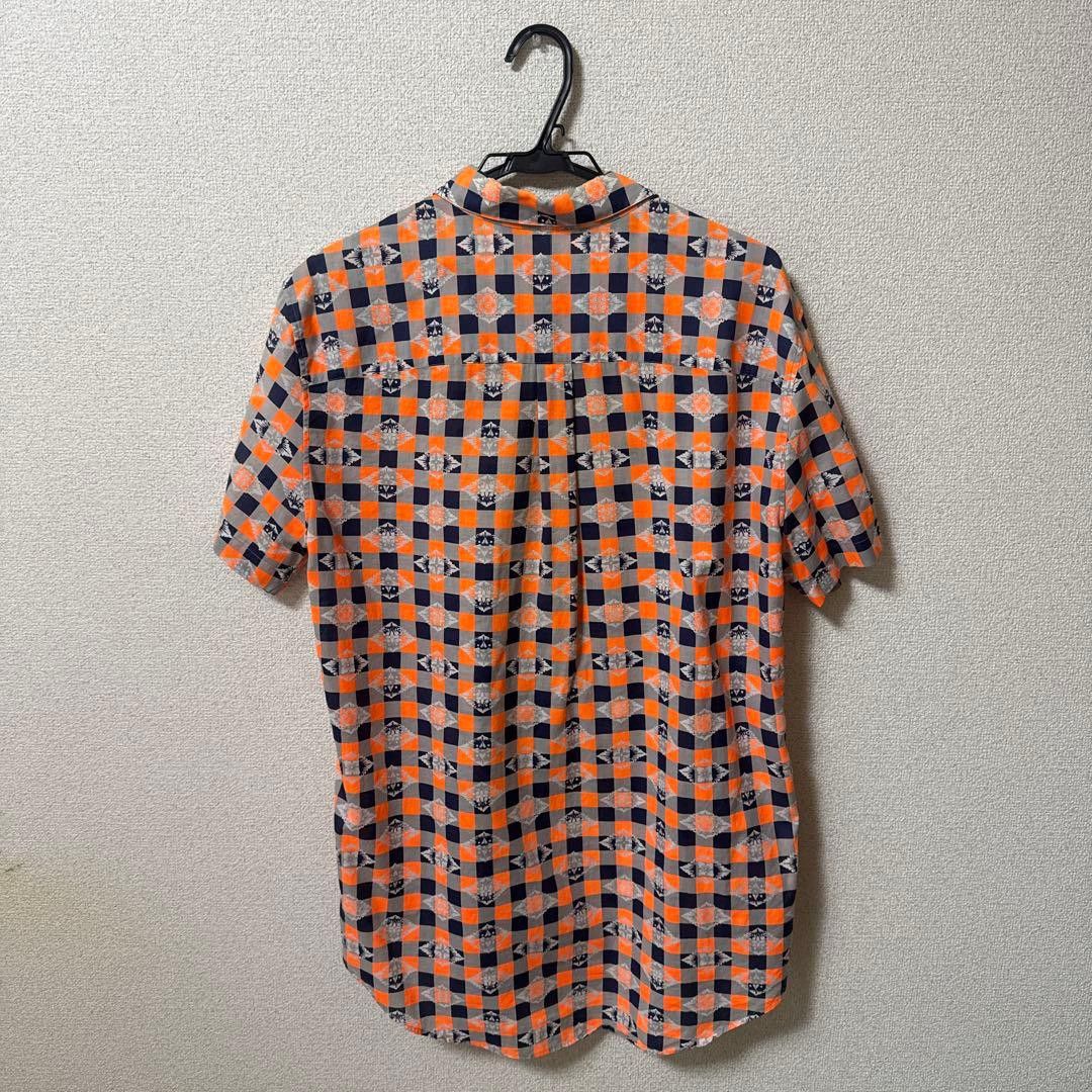 Louis Vuitton Louis Vuitton Neon Orange Monogram Short Sleeve Shirt Size US XXL / EU 58 / 5 - 2 Thumbnail