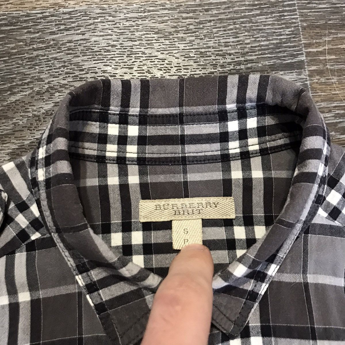 Burberry × Vintage Burberry Brit Shirt Nova Check Longsleeve Shirt Vintage Size US S / EU 44-46 / 1 - 4 Thumbnail