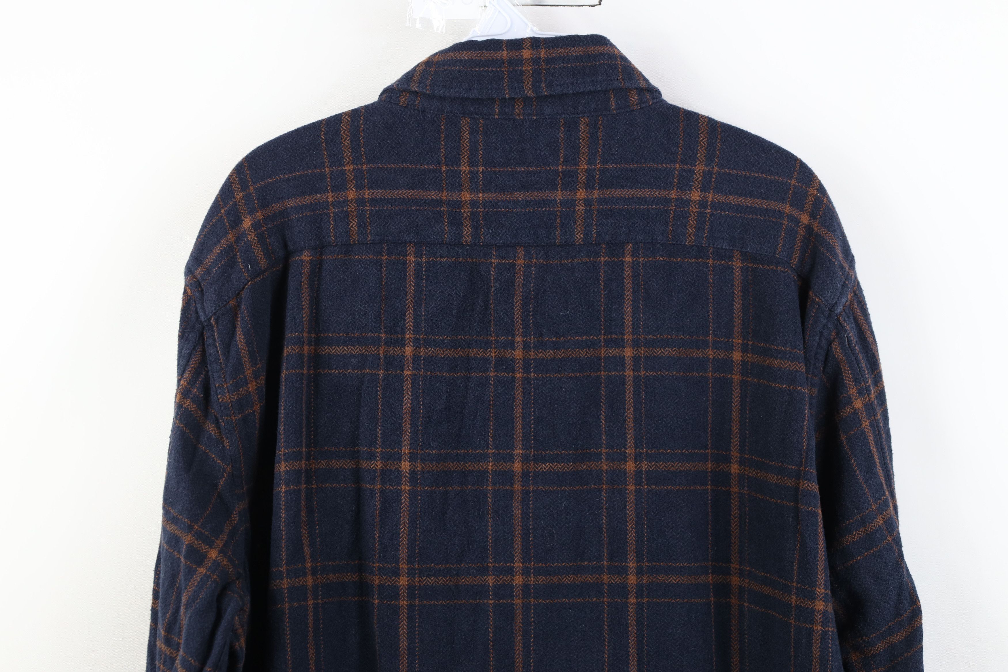 Banana Republic Banana Republic Pocket Flannel Collared Button Shirt Plaid Size US XL / EU 56 / 4 - 10 Thumbnail