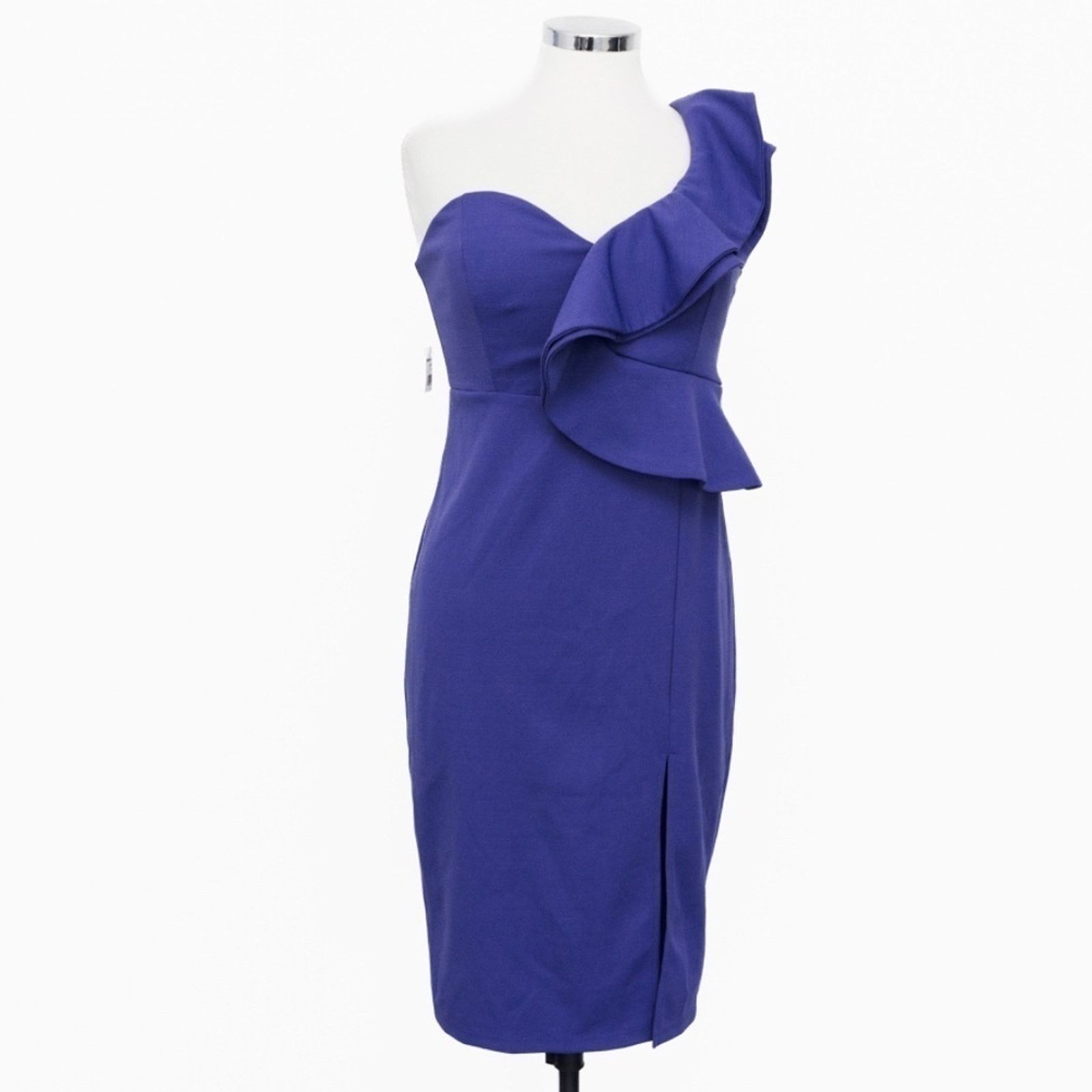 Bebe Bebe. Ruffle Sleeve Midi Dress. Size M / US 6-8 / IT 42-44 - 7 Thumbnail