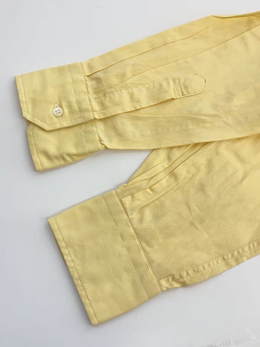 Yohji Yamamoto Yellow Cotton Button Shirt Size US L / EU 52-54 / 3 - 4 Thumbnail