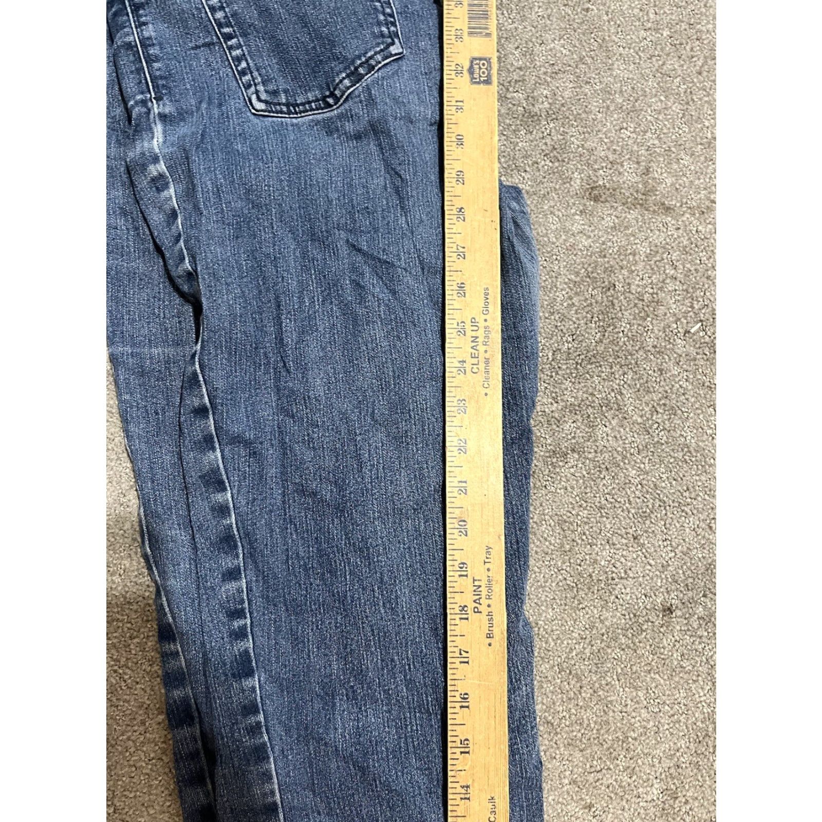 Gloria Vanderbilt Gloria Vanderbilt Jeans Women's 10 Blue Amanda Straight Denim High Rise Regular Color Blue 28.5" Inseam Womens Gloria Vanderbilt Amanda Jeans Size 32" / US 10 / IT 46 - 6 Thumbnail