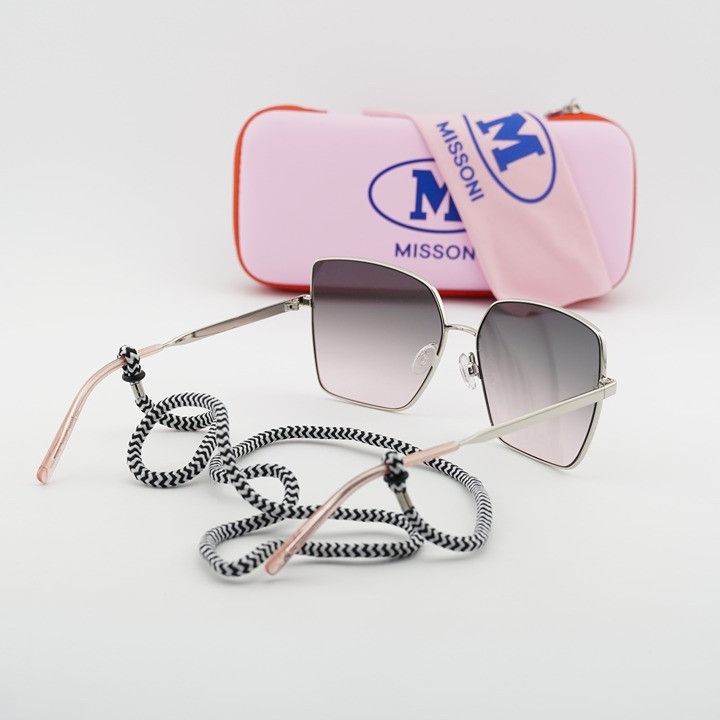 Missoni M Missoni MMI 0101/S 03YZ JP Sunglasses Palladium Frame Size ONE SIZE - 8 Thumbnail
