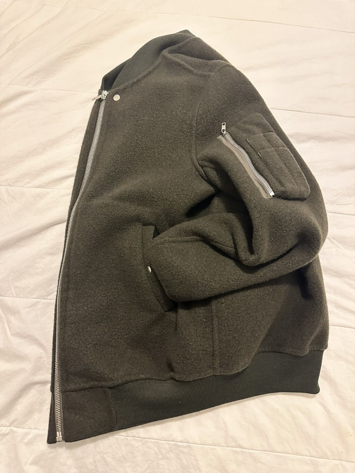 Rick Owens Rick Owens F/W 24 Cashmere Jacket NWT Size US M / EU 48-50 / 2 - 7 Thumbnail
