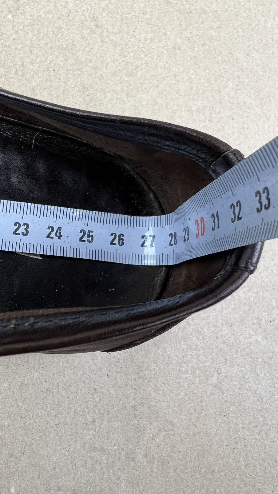 Prada PRADA Loafers Leather Penny Shoes Dark Brown Men's Size US 7.5 / EU 40-41 - 14 Thumbnail
