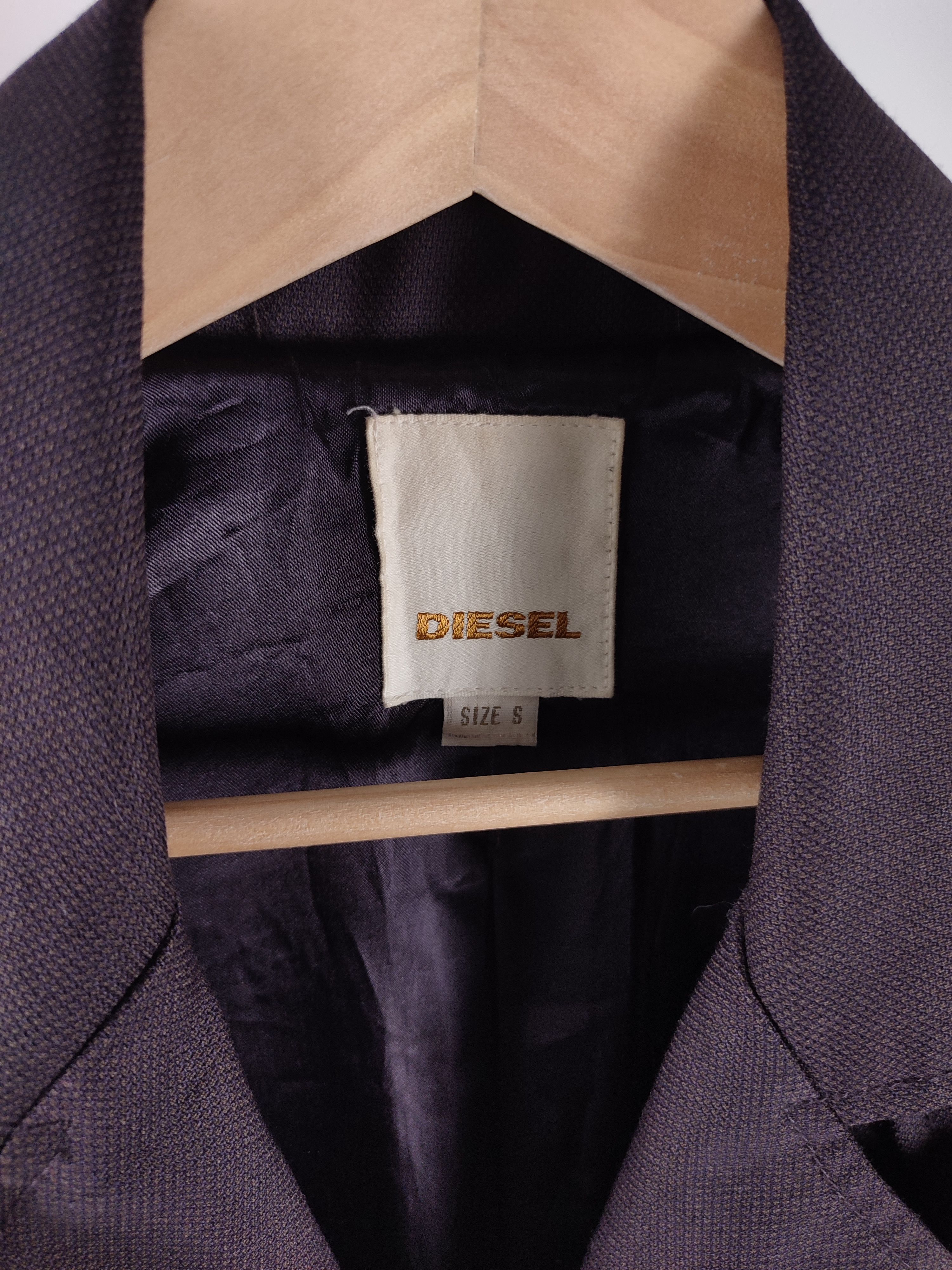 Diesel Diesel Wool Blazer Size S / US 4 / IT 40 - 13 Thumbnail