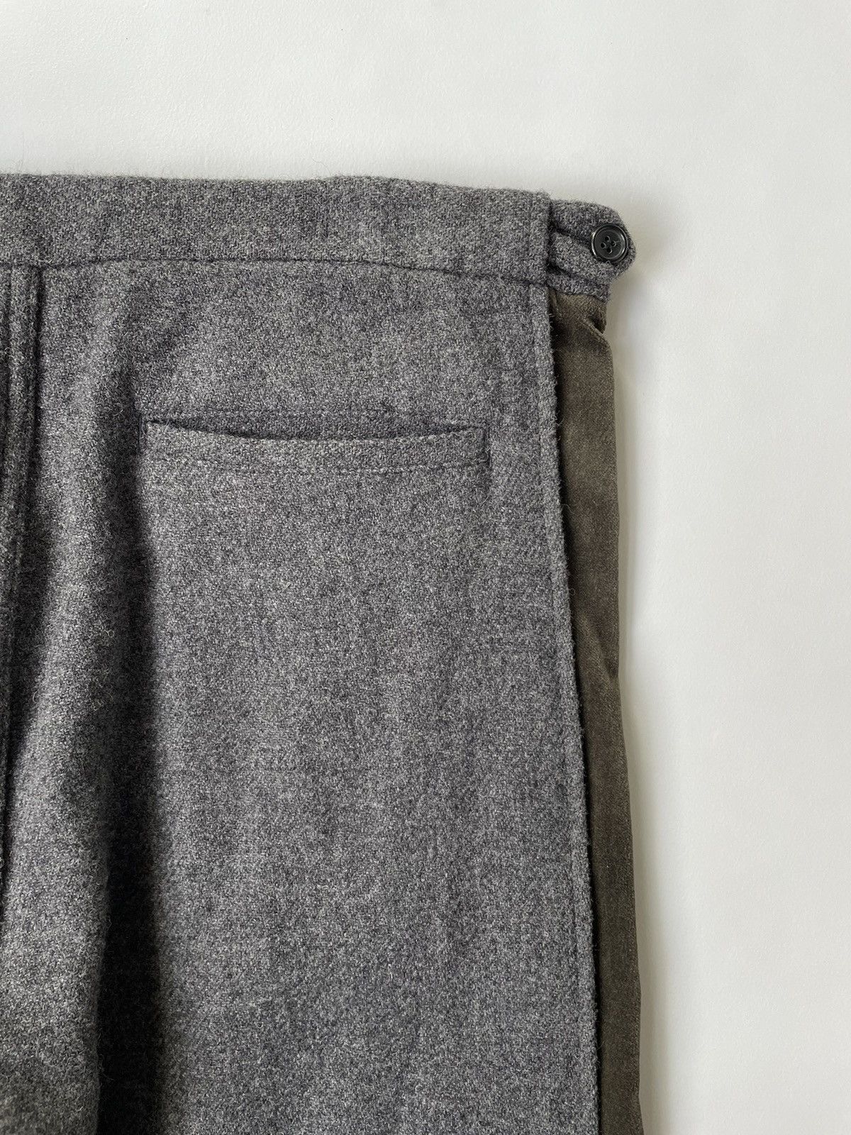 Comme des Garcons A/W 06 Velvet + Wool Panelled Trousers Size US 36 / EU 52 - 11 Thumbnail