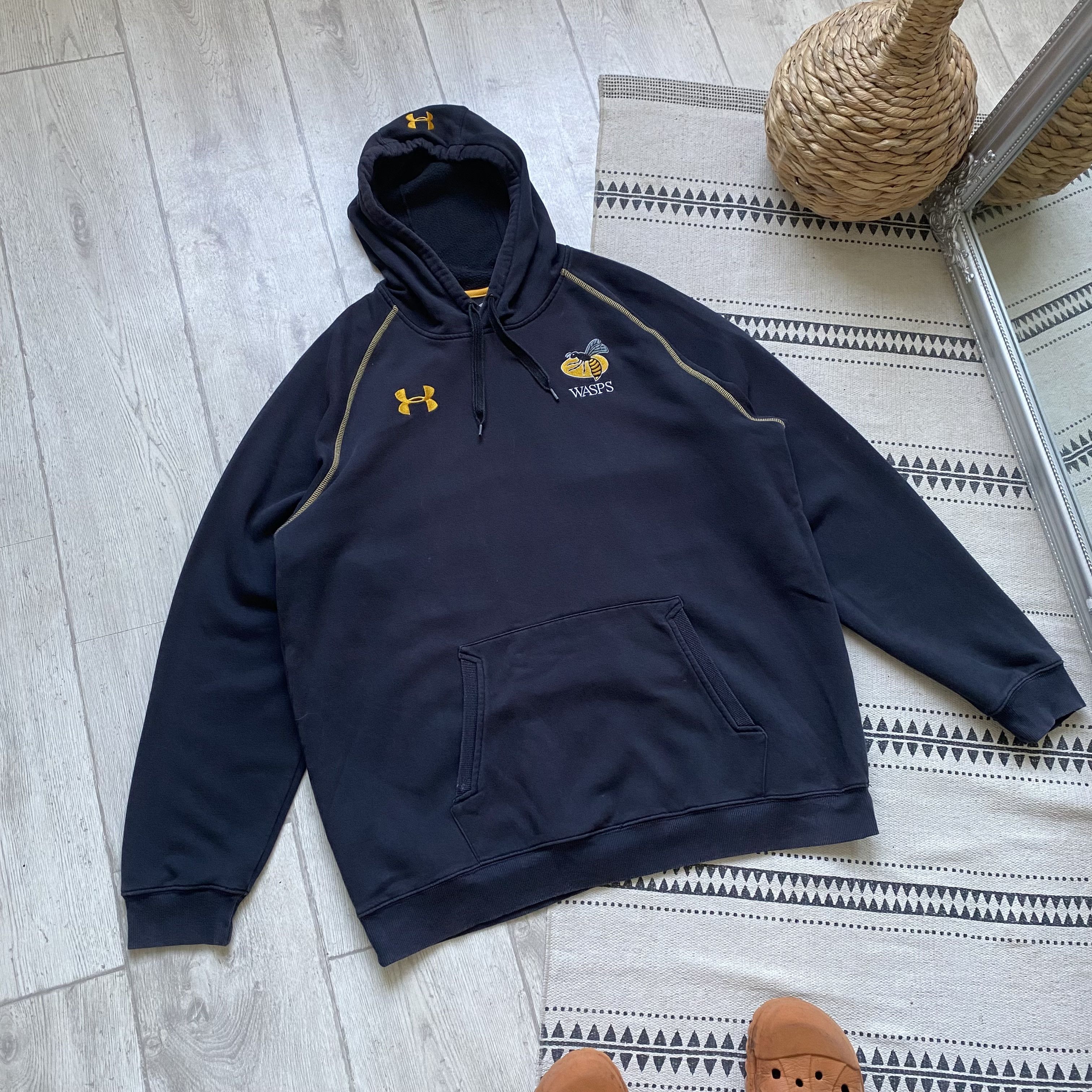 Nike 🏈 UA WAPS England Rugby hoodie Blockore Nike Umbro Drill Size US XXL / EU 58 / 5 - 4 Thumbnail