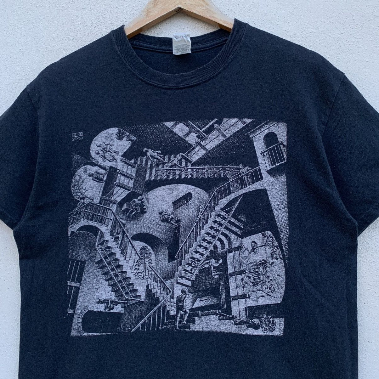 Arts & Science × Vintage Vintage MC ESHER ART DESIGN T-shirt Size US M / EU 48-50 / 2 - 2 Thumbnail