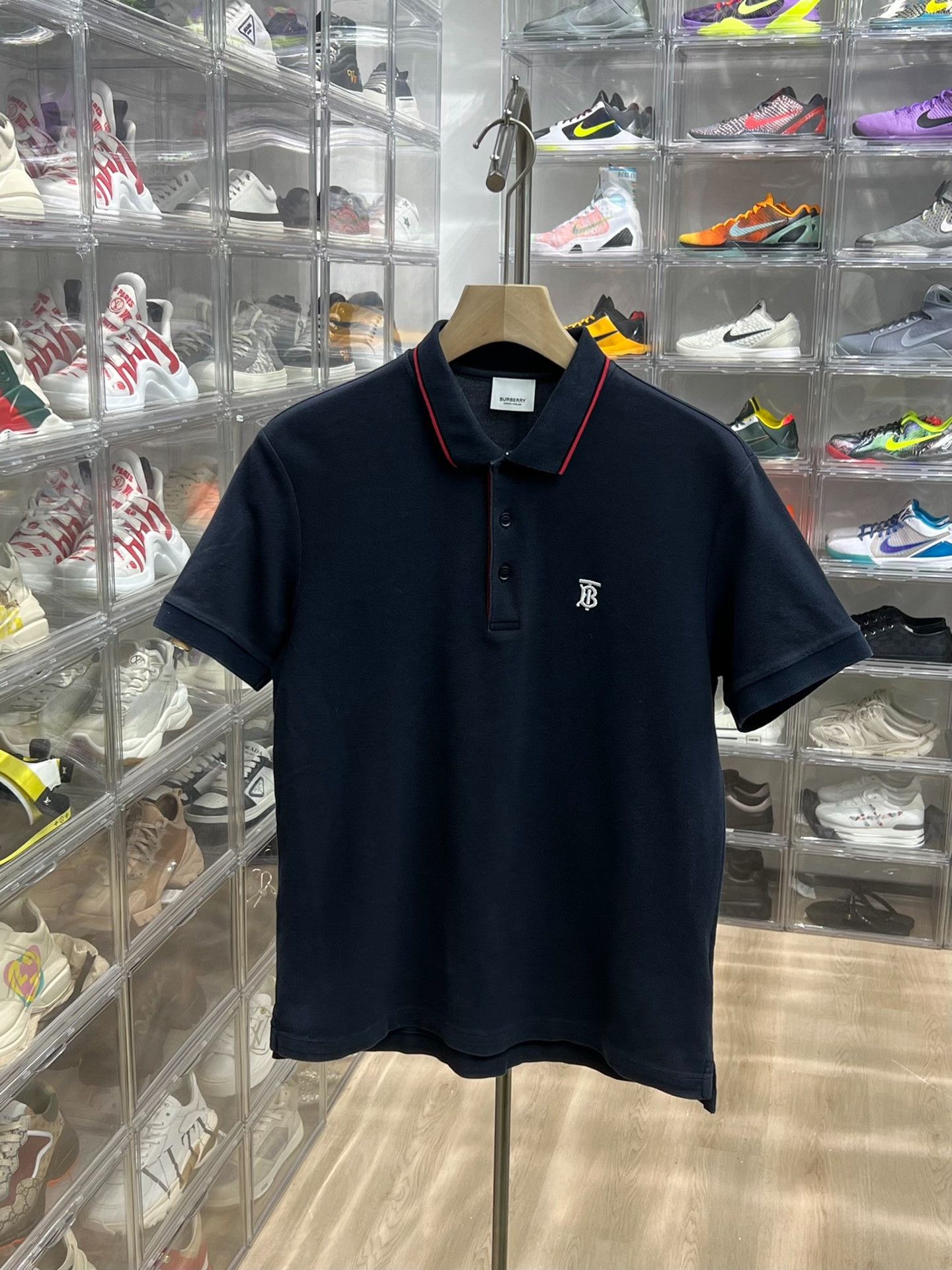 Burberry Burberry Embroidered Polo m Men Size US M / EU 48-50 / 2 - 1 Thumbnail