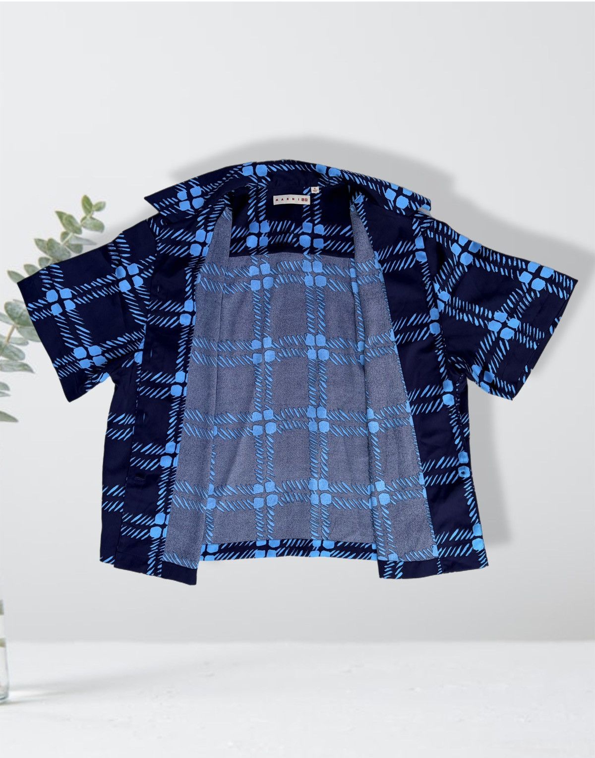 Marni × Uniqlo Marni x Uniqlo Women's Oversized Short Sleeve Shirt Button Size XL / US 12-14 / IT 48-50 - 5 Thumbnail