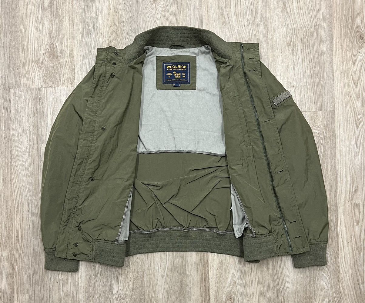 Woolrich Woolen Mills Woolrich Khaki Nylon Light Jacket Size US L / EU 52-54 / 3 - 9 Thumbnail