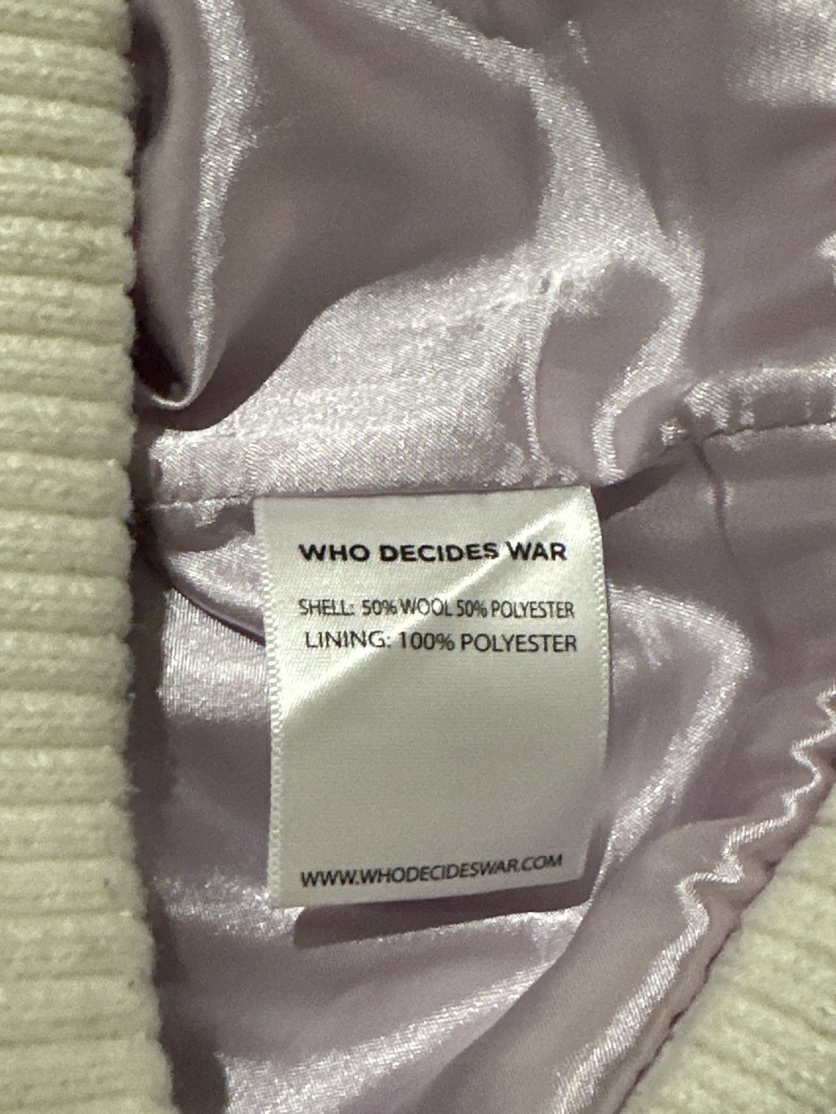 Who Decides War Who Decides War by Ev Bravado Varsity Cotton Pink Jacket Size US M / EU 48-50 / 2 - 5 Thumbnail