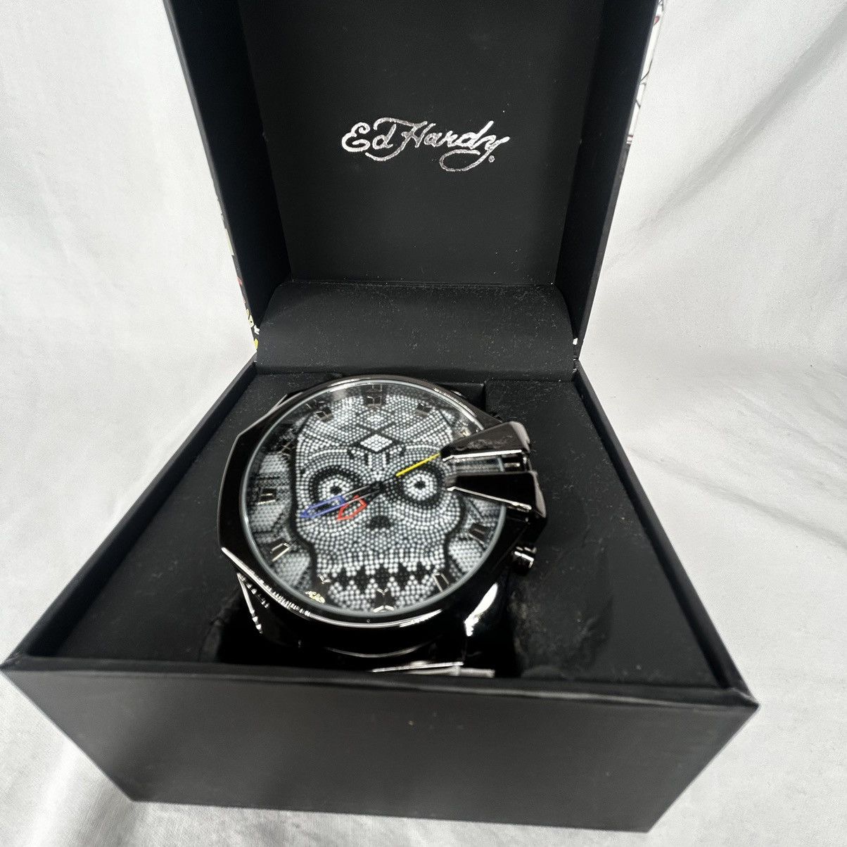 Ed Hardy Ed Hardy Skull Graphic Watch Adjustable Strap New In Box Size ONE SIZE - 2 Thumbnail
