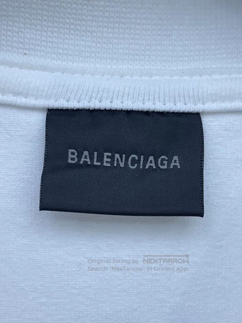 Balenciaga Balenciaga Beachwear PARIS Slim Fit Small Size T-Shirt Size XS / US 0-2 / IT 36-38 - 5 Thumbnail