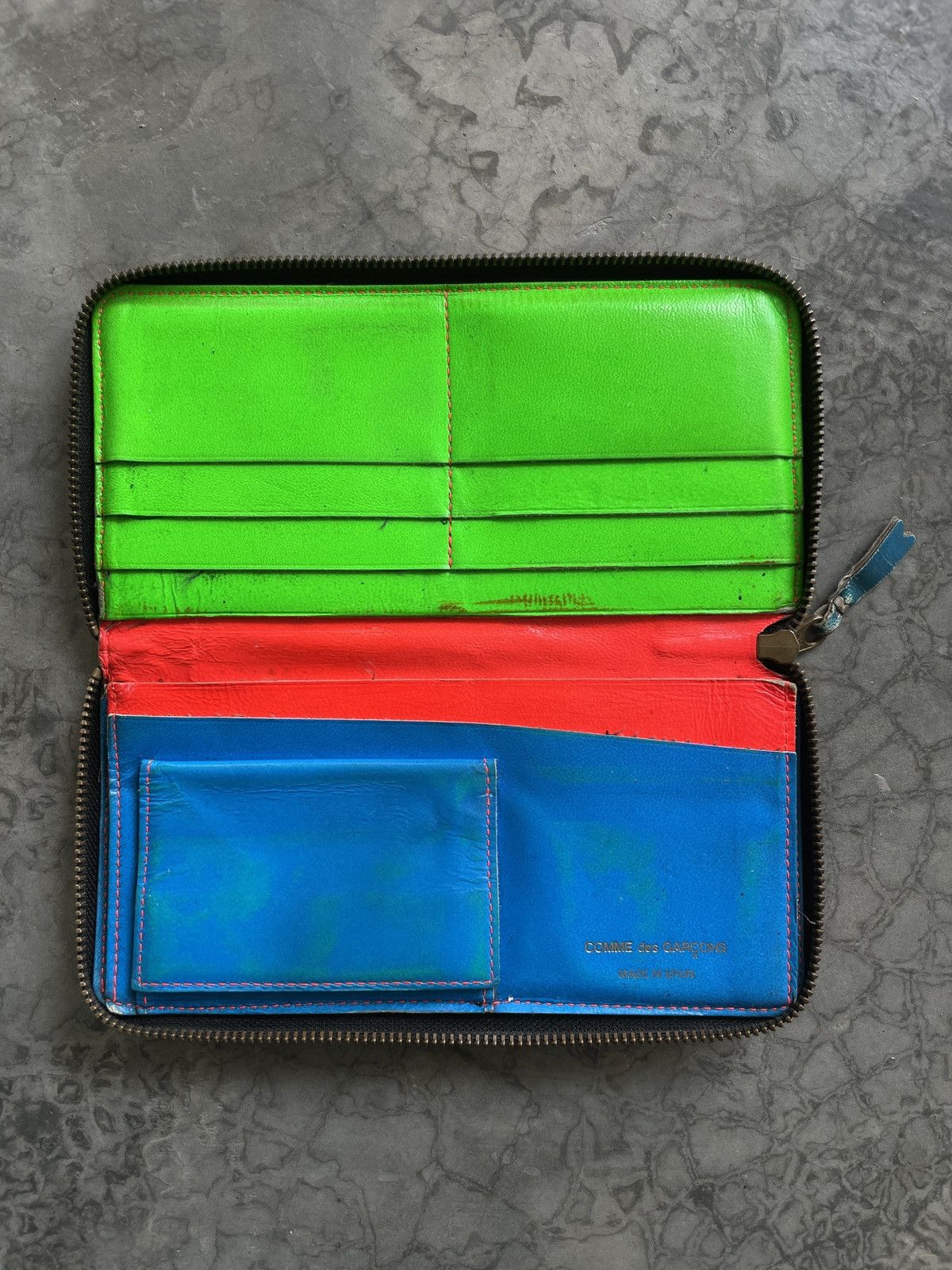 Comme des Garcons × Designer × Rei Kawakubo Multicolour Long Wallet COMME des GARCONS Made in Spain Size ONE SIZE - 2 Thumbnail
