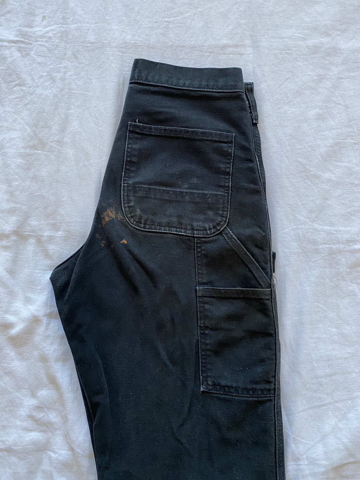 Carhartt × Vintage Vintage 28x30 carhartt worn workwear carpenter pant Size US 28 / EU 44 - 5 Thumbnail