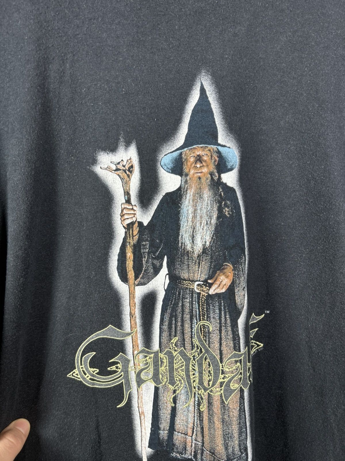 Vintage Vintage The Lord Of The Rings Gandalf Wizard T-shirt Size M Size US M / EU 48-50 / 2 - 10 Thumbnail