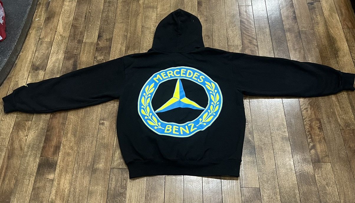 image of Awge X Benz Mechanics Hoodie in Black, Men's (Size Large)
