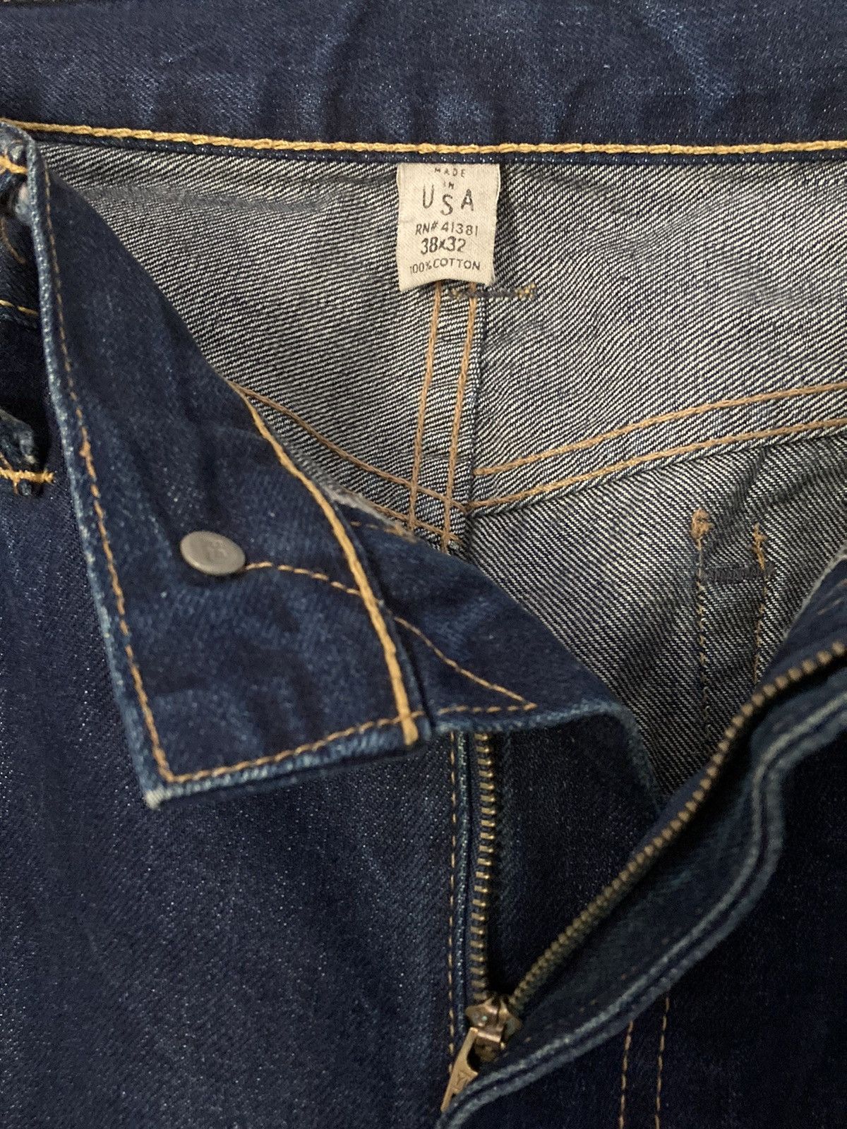 Ralph Lauren RRL Double RL Straight Indigo Denim Jeans Size US 38 / EU 54 - 7 Thumbnail