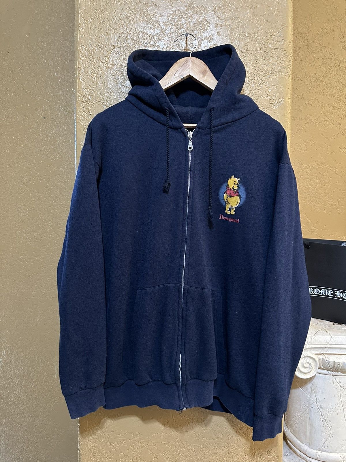 Vintage 🍯 vintage 90s Winnie the Pooh Disneyland zip up Size US L / EU 52-54 / 3 - 1 Thumbnail