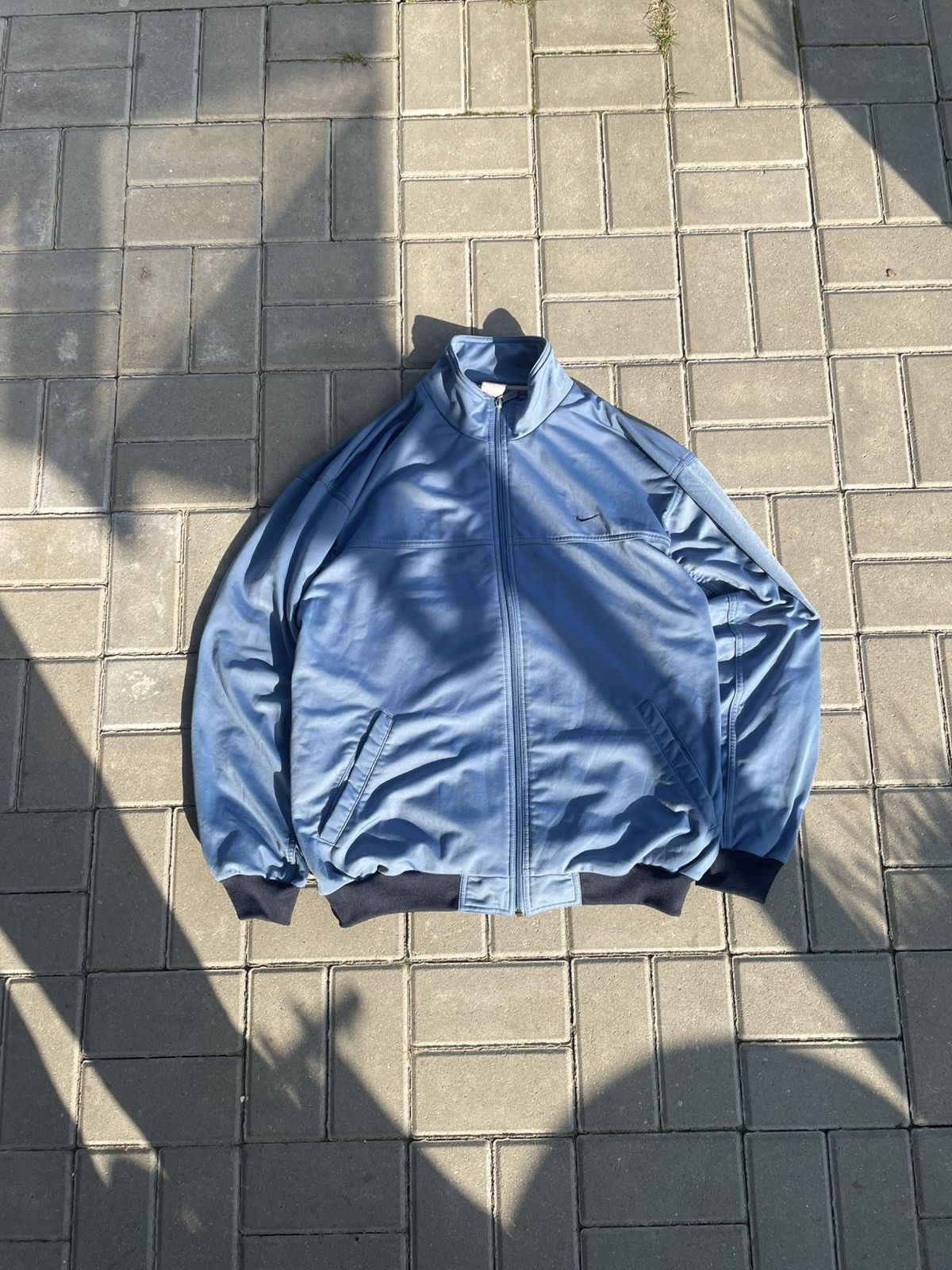 Nike × Vintage Nike Vintage early 2000s zipup menswear retro rare Size US L / EU 52-54 / 3 - 1 Thumbnail