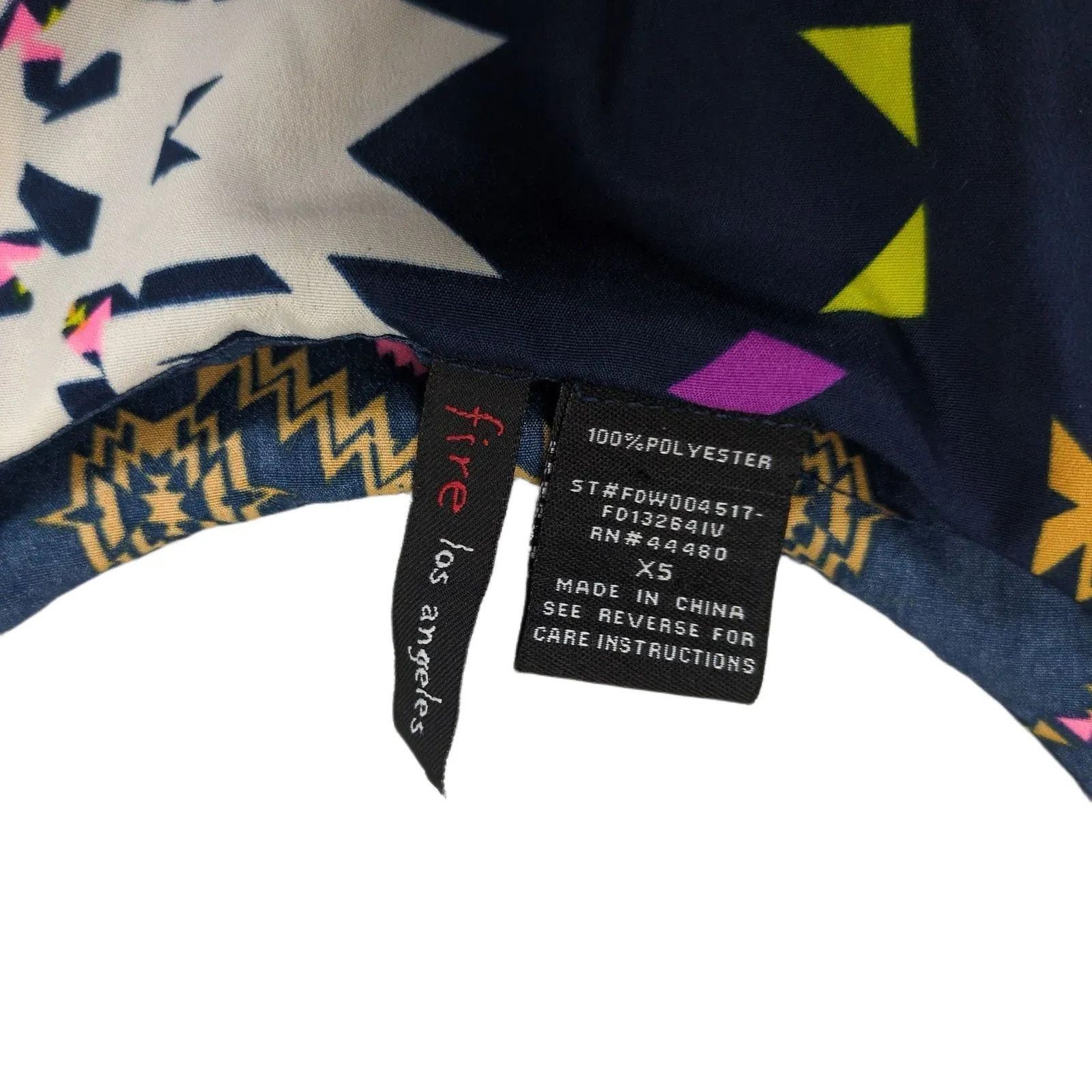 Other Fire Los Angeles Women's XS Aztec Print Long Maxi Dress Size XS / US 0-2 / IT 36-38 - 4 Thumbnail