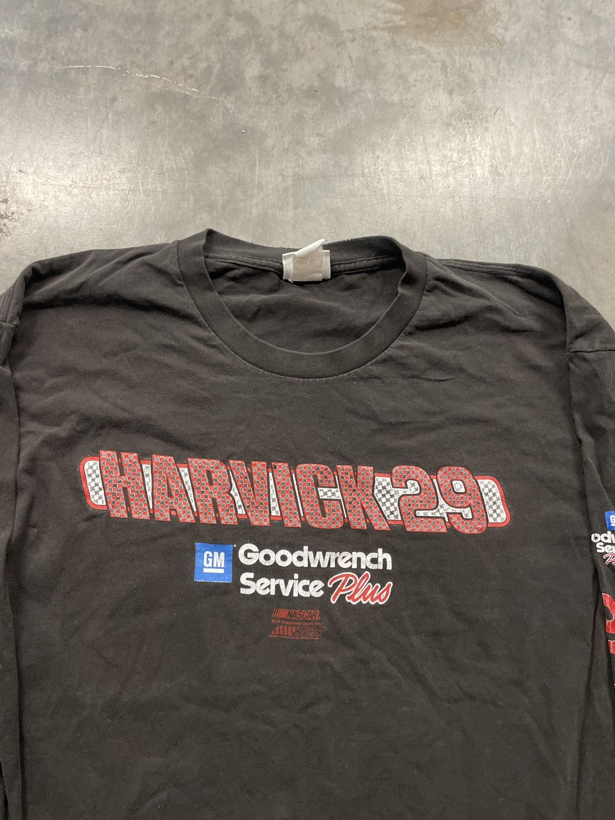 Vintage Vintage Y2K Sun Faded Nascar Harvick 29 Long Sleeve Size US XL / EU 56 / 4 - 2 Thumbnail