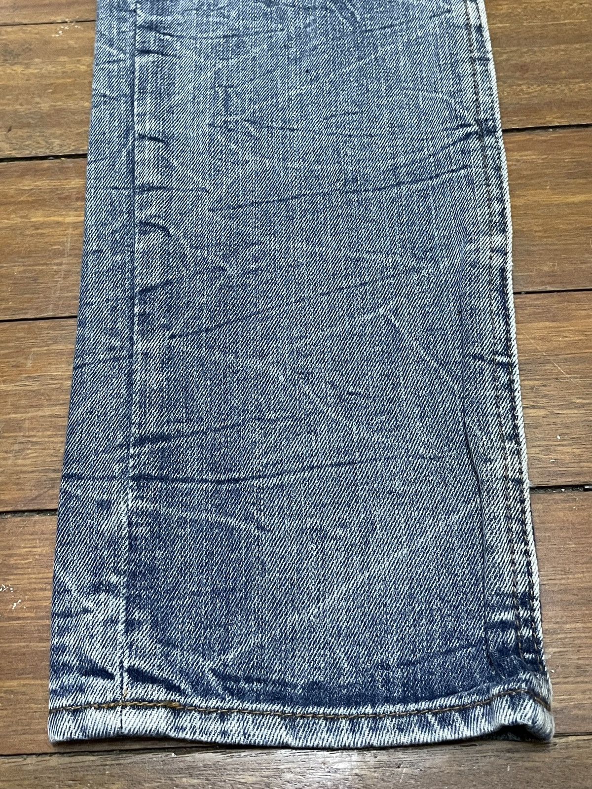 Le Grande Bleu (L.G.B.) Rare Design Vintage Japanese Brand Wild Life Jeans 2000s Size US 32 / EU 48 - 5 Thumbnail