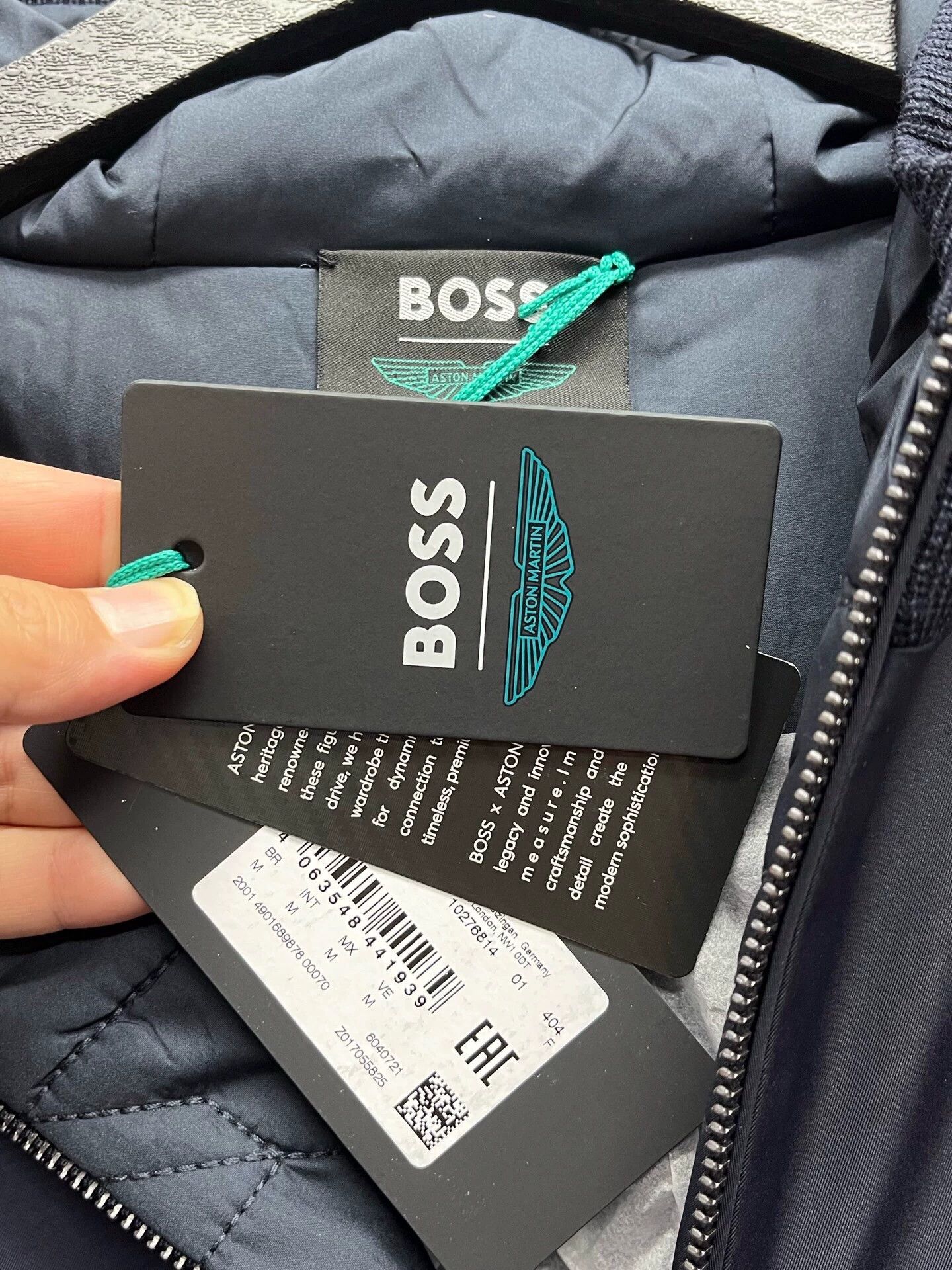 Hugo Boss HUGO BOSS x Aston Martin Logo Hoodie M Size US M / EU 48-50 / 2 - 5 Thumbnail