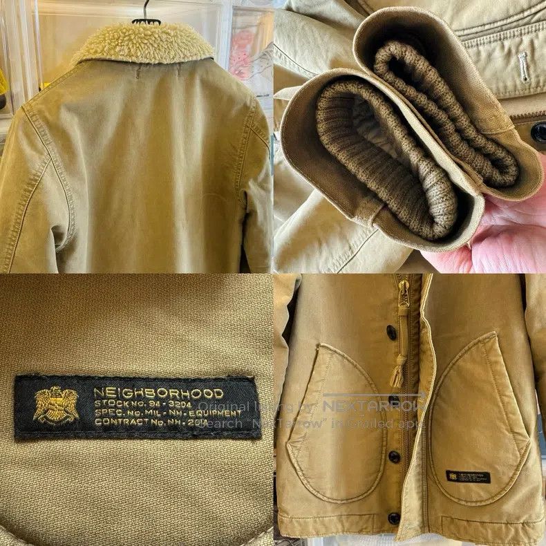 Neighborhood Neighborhood Distressed Wool Jacket Sailor Jacket Size US S / EU 44-46 / 1 - 6 Thumbnail