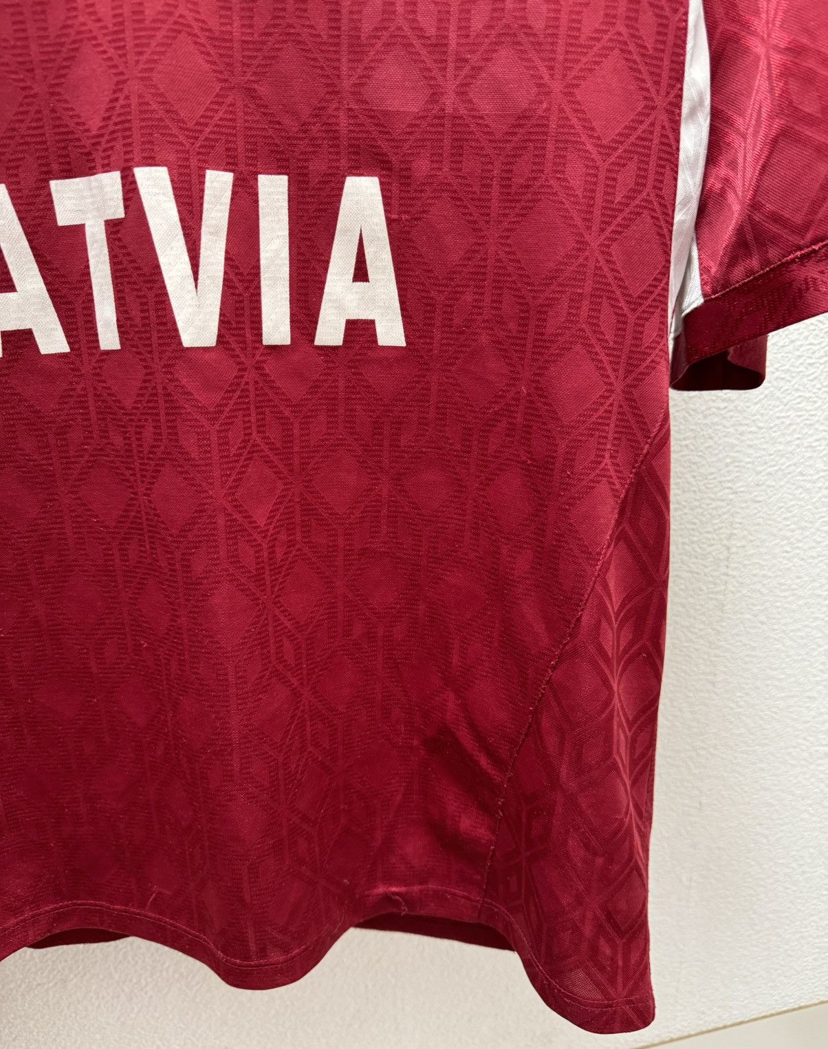 Vintage Euro 2004 Latvia official jersey Xl sz Size US XL / EU 56 / 4 - 5 Thumbnail