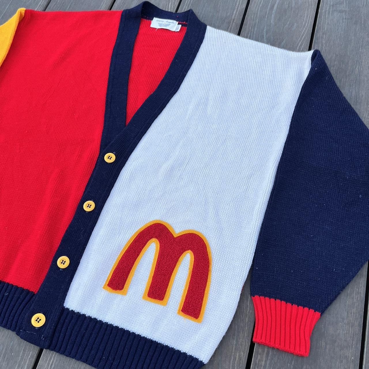 Vintage Sweatshirt McDonald's Vintage 70s 80s Acrylic Size US L / EU 52-54 / 3 - 5 Thumbnail