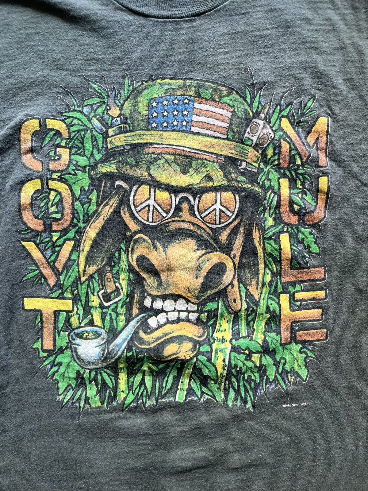 Band Tees × Fruit Of The Loom × Vintage Vintage 1996 Govt Mule Tour Tee Size US XL / EU 56 / 4 - 3 Thumbnail